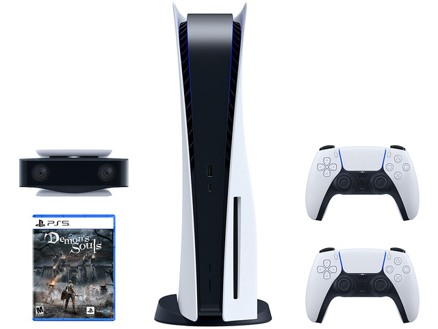 PS5 Bundle Playstation 5 Console, Controller, Demon's Souls