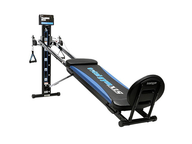 Total Gym XLS Men/Women Universal Home Gym Workout Machine, Plus Accessories