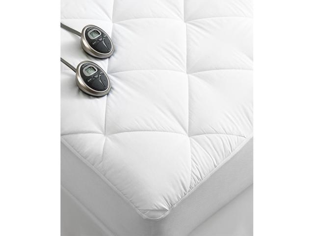 Sunbeam Premium Luxury Quilted Electric Heated Mattress Pad California