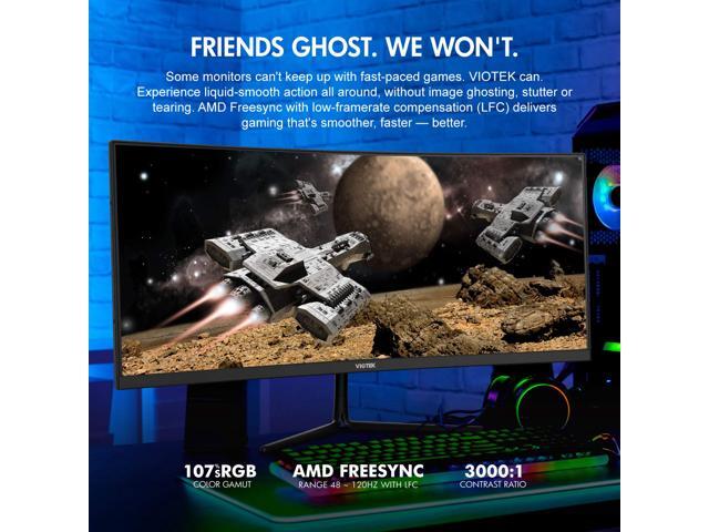 VIOTEK GNV29CB Ultrawide Curved 29Inch Gaming Monitor 120Hz UWFHD 219