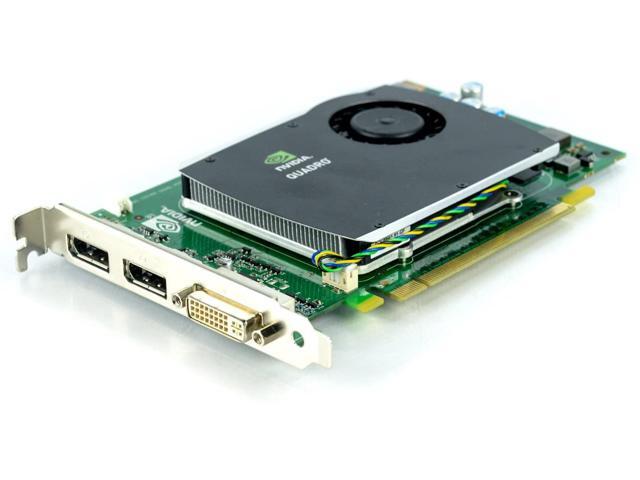 nVidia Quadro FX580 512MB PCIE 2Ports DVI video graphics card HP