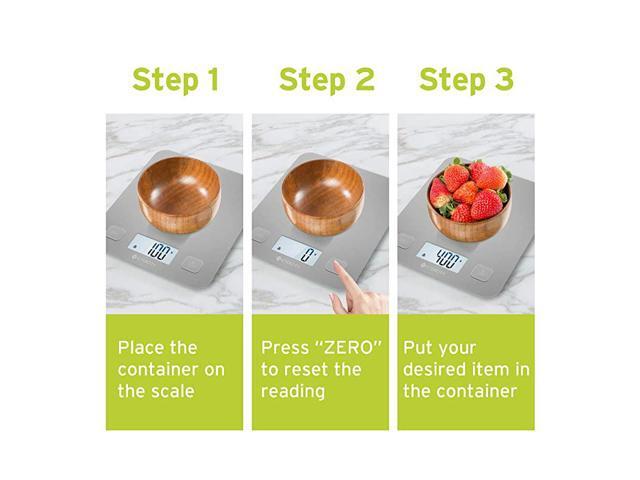 Food Kitchen Scale Gifts for Cooking Baking Meal Prep Keto Diet and