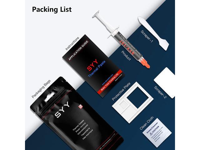 Thermal Paste SYY 4 Grams CPU Paste Thermal Compound Paste Heatsink for