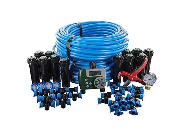 orbit 50021 inground blulock tubing system and digital hose faucet