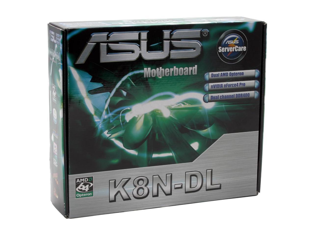 ASUS K8NDL Extended ATX Server Motherboard