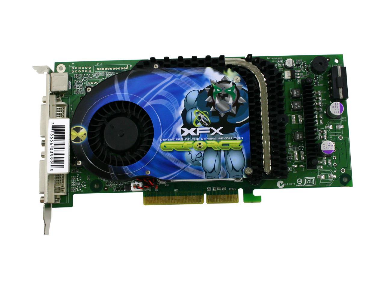 XFX GeForce 6800GT DirectX 9 PVT40AUD Video Card