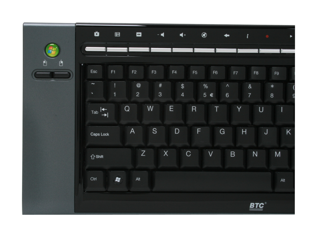 BTC 9039URF III 2.4GHz Wireless Media Control Keyboard