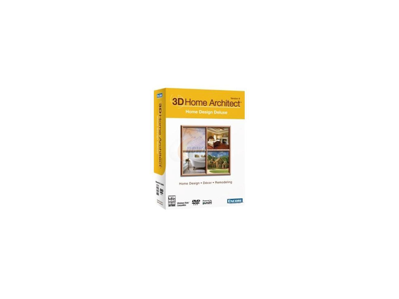 Encore Software 3D Home Architect Home Design Deluxe Version 9