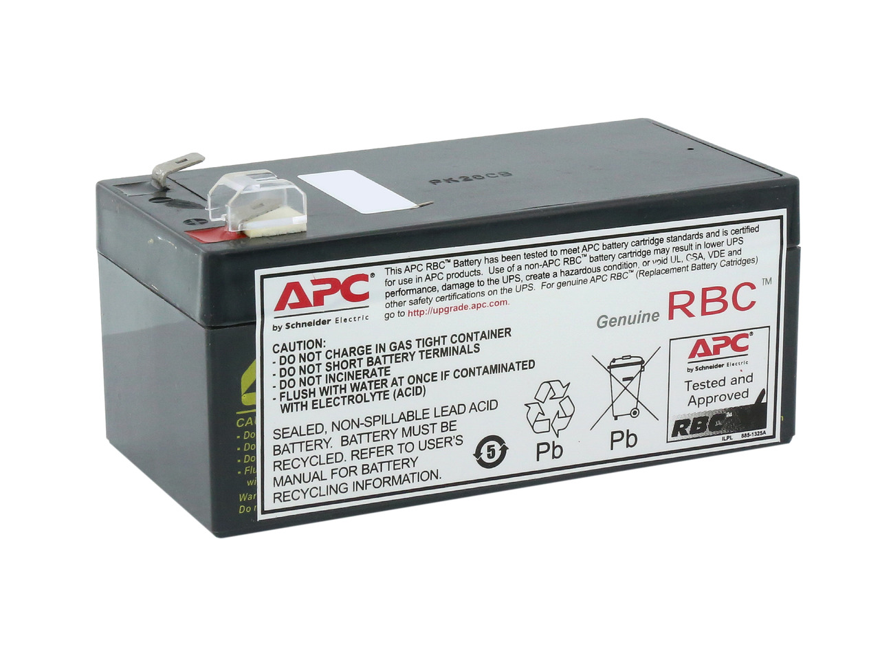 APC UPS Battery Replacement for APC BackUPS models BE350G (RBC35