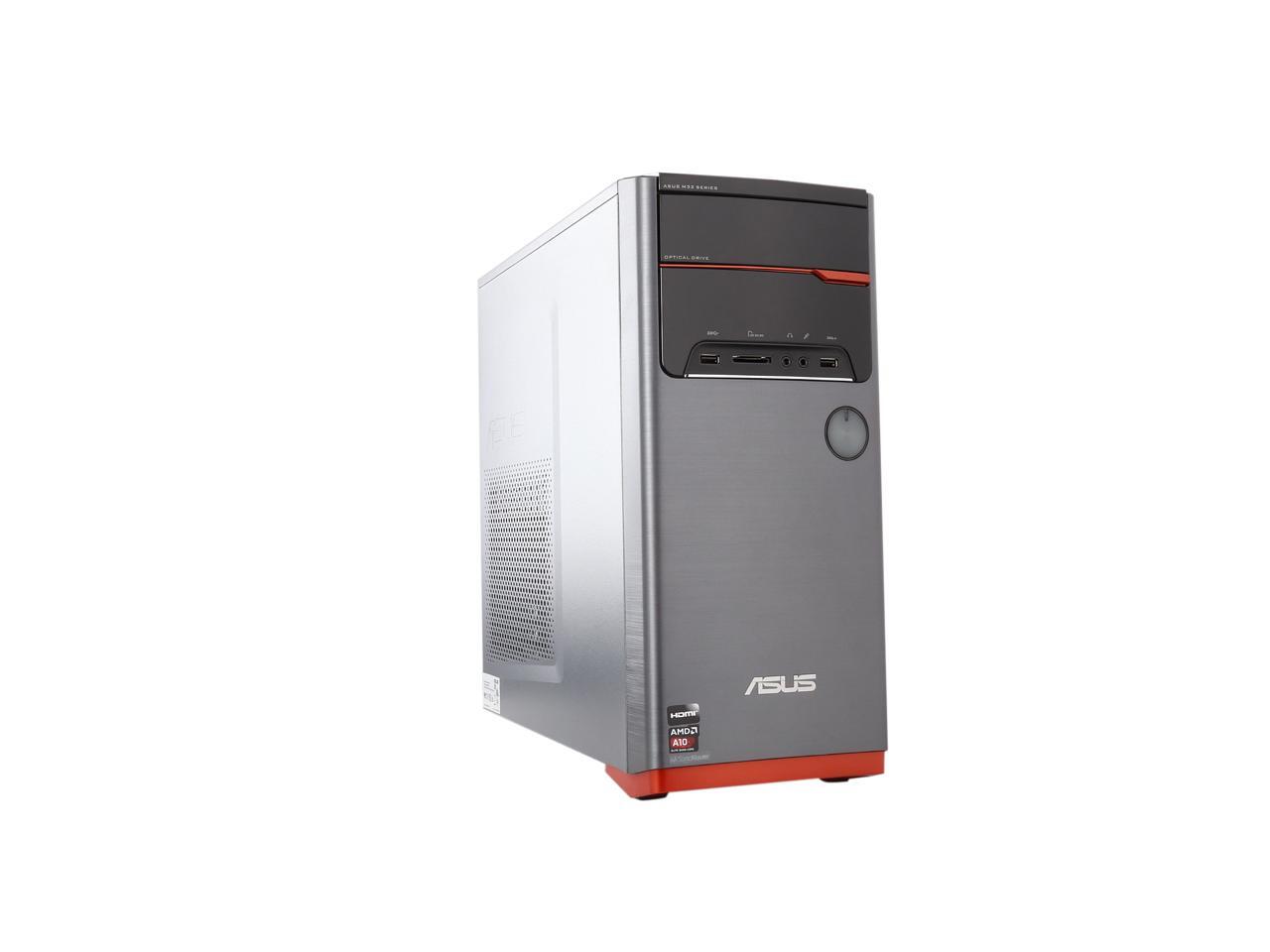 ASUS M32BFDH02 Desktop PC, AMD A107800 3.5 GHz Processor, 8 GB DDR3