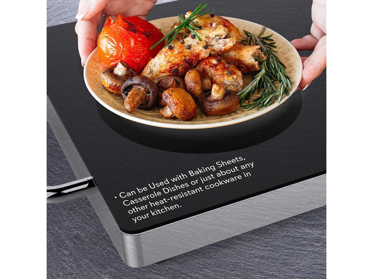 NUTRICHEF Nutrichef Electric Warming Tray / Food Warmer with NonStick