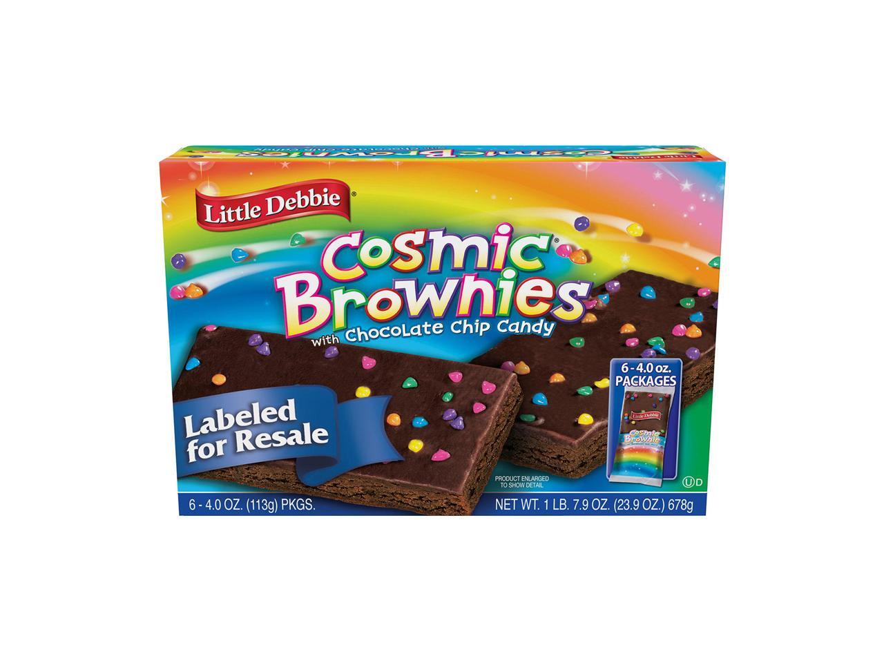Little Debbie Cosmic Brownies, 4 Ounce (6 Pack)