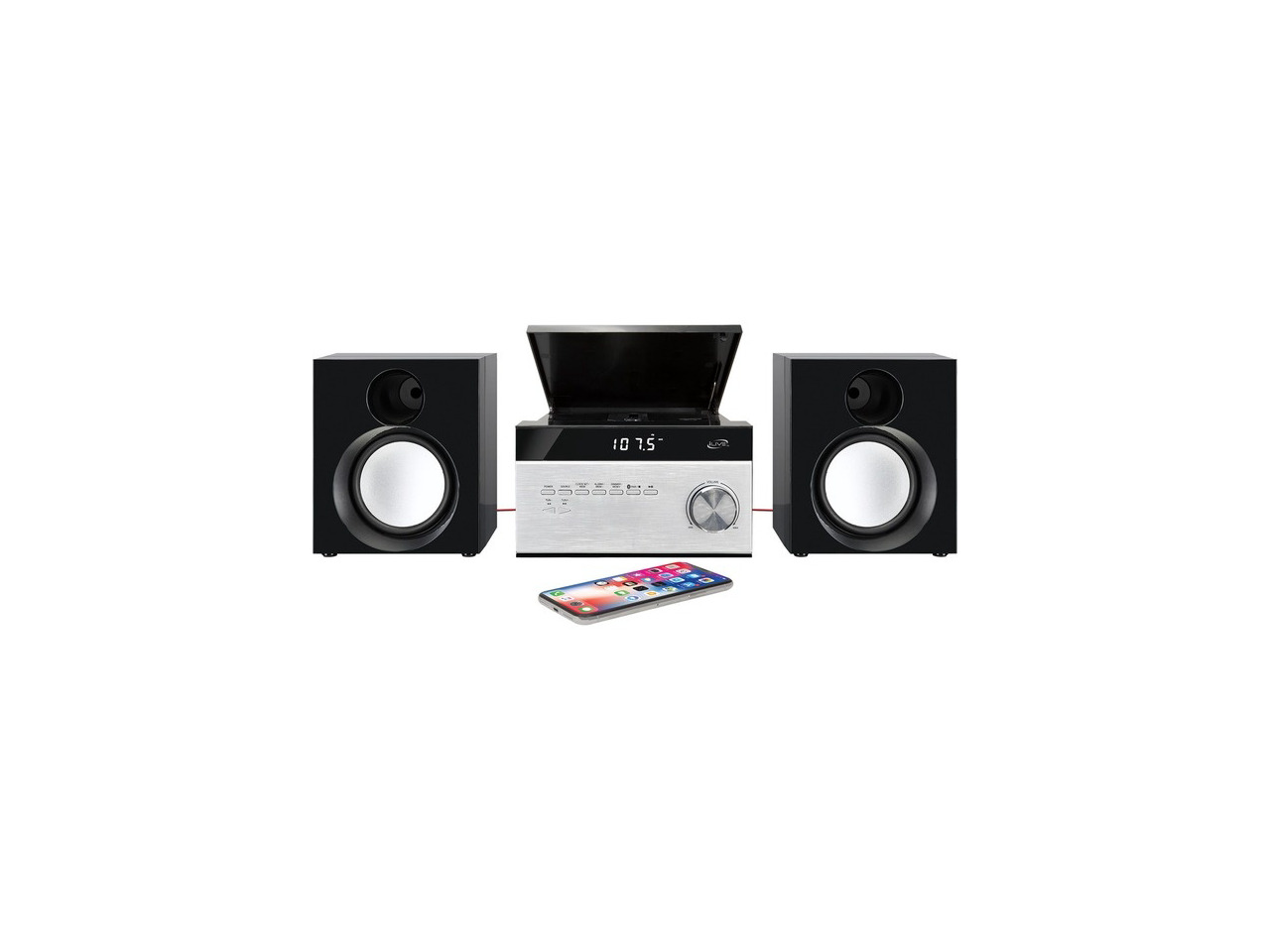 iLive Wireless Home Music System Clock Radio IHB227B