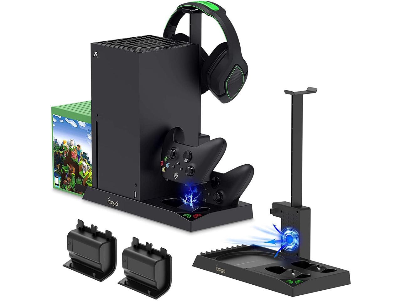 Charging Stand with Cooling Fan for Xbox Series X Console and