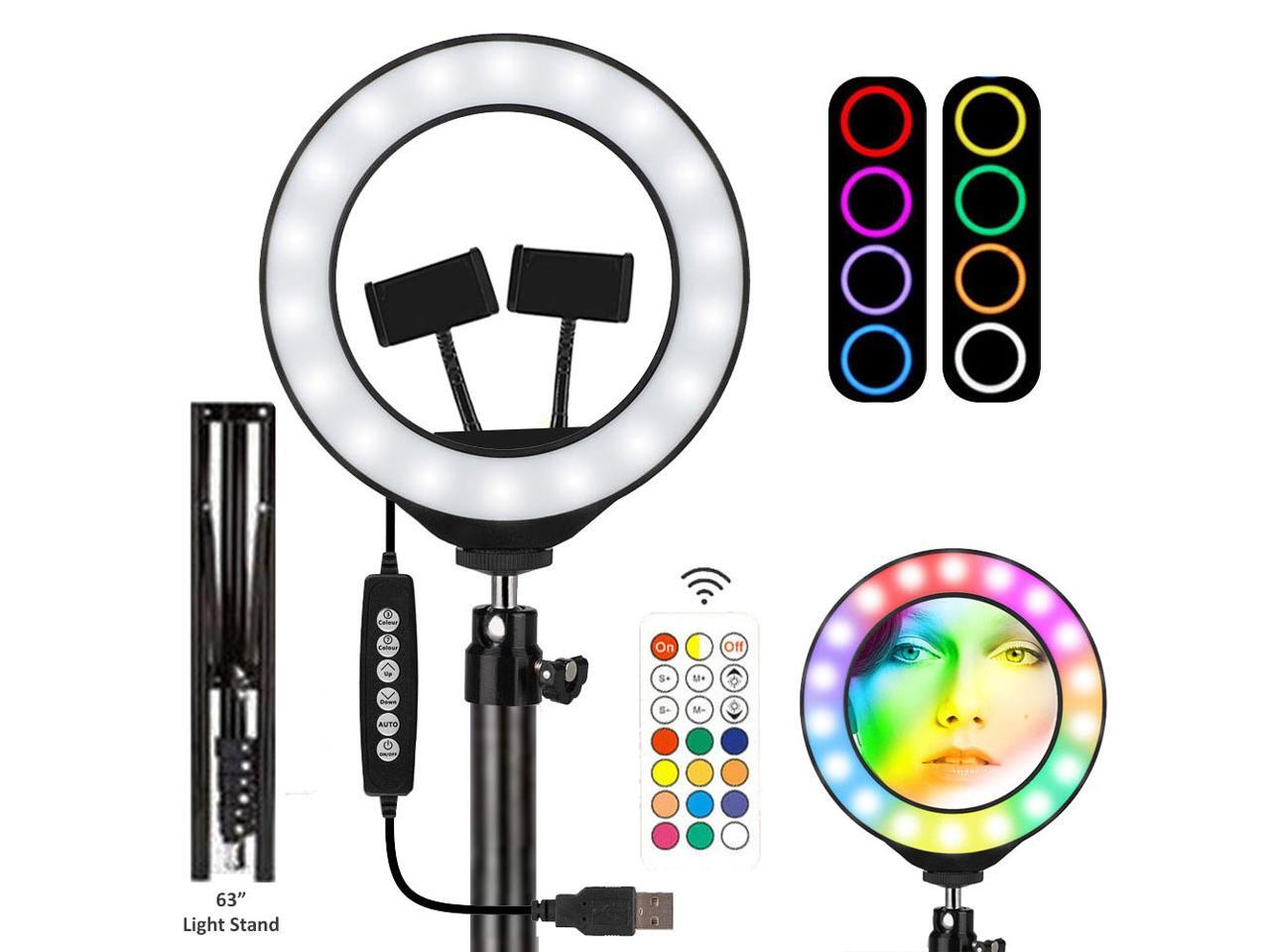 Vivitar Vlog Essentials 12 Inch Full Color RGB LED Ring Light 360