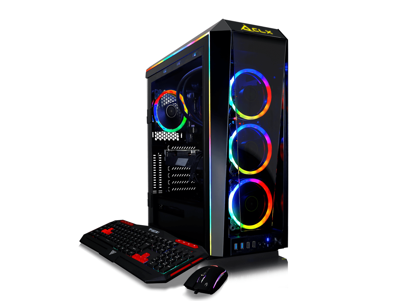 CLX SET VRReady Gaming Desktop Liquid Cooled AMD Ryzen 9 5950X 3