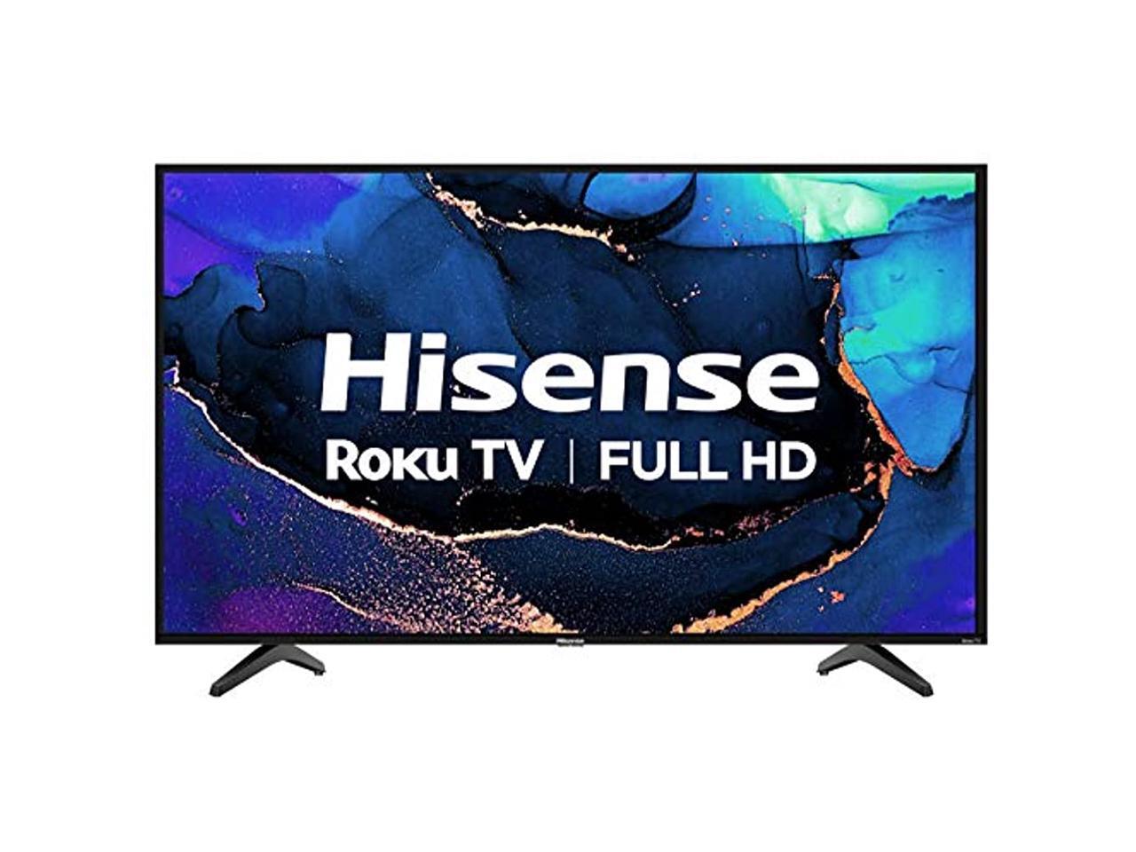 Hisense 40H4G 40 inch Smart Full Array LED 1080P Roku TV with DTS