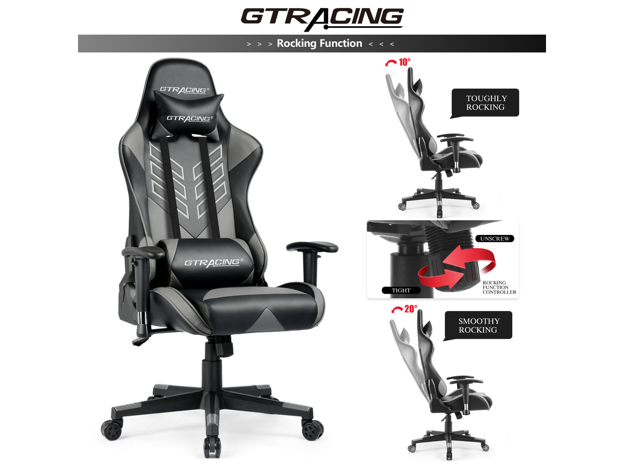 GTRACING Executive HighBack Gaming Chair Computer Office