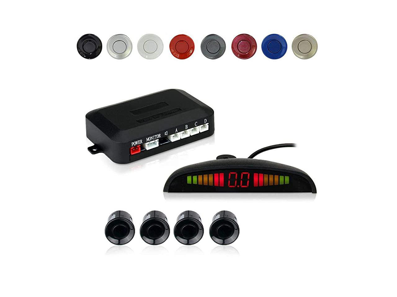 Car Auto Vehicle Reverse Backup Radar System with 4 Parking Sensors