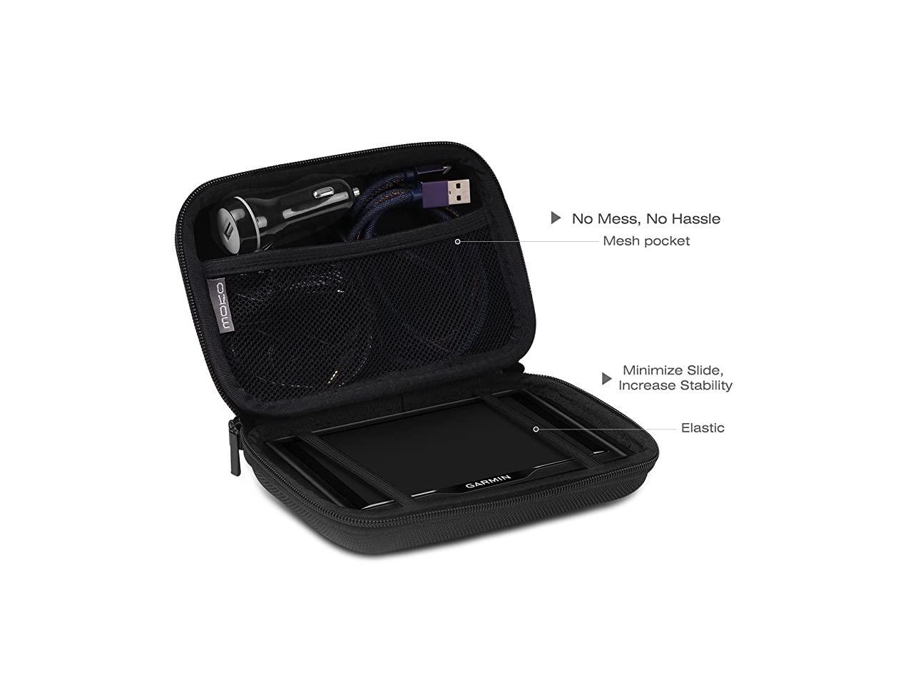 5Inch GPS Carrying Case, Portable Hard Shell Protective Pouch Storage