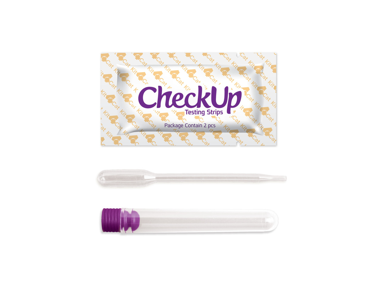 CheckUp Kit at Home Wellness Test for DOGS, Telescopic Pole & Cup for