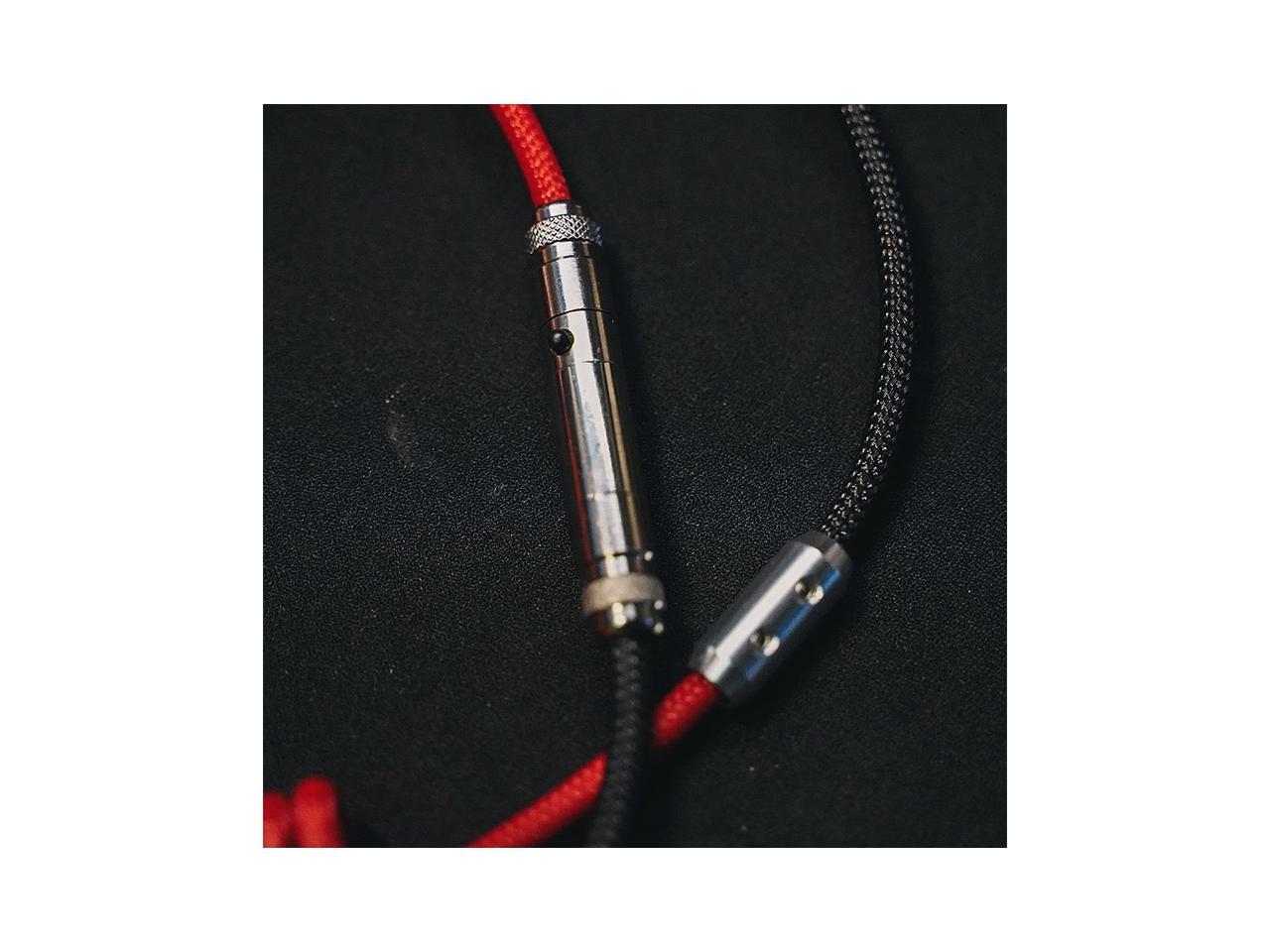 MechZone Custom TypeC Coiled Cable for Mechanical Keyboard DIY