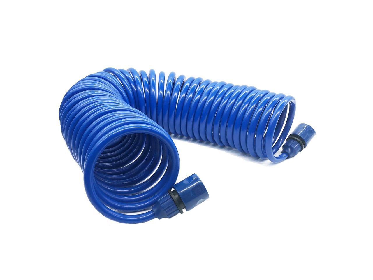 10M/15M Garden EVA Curly Water Hose Spring Tube Car Washer Flower Lawn