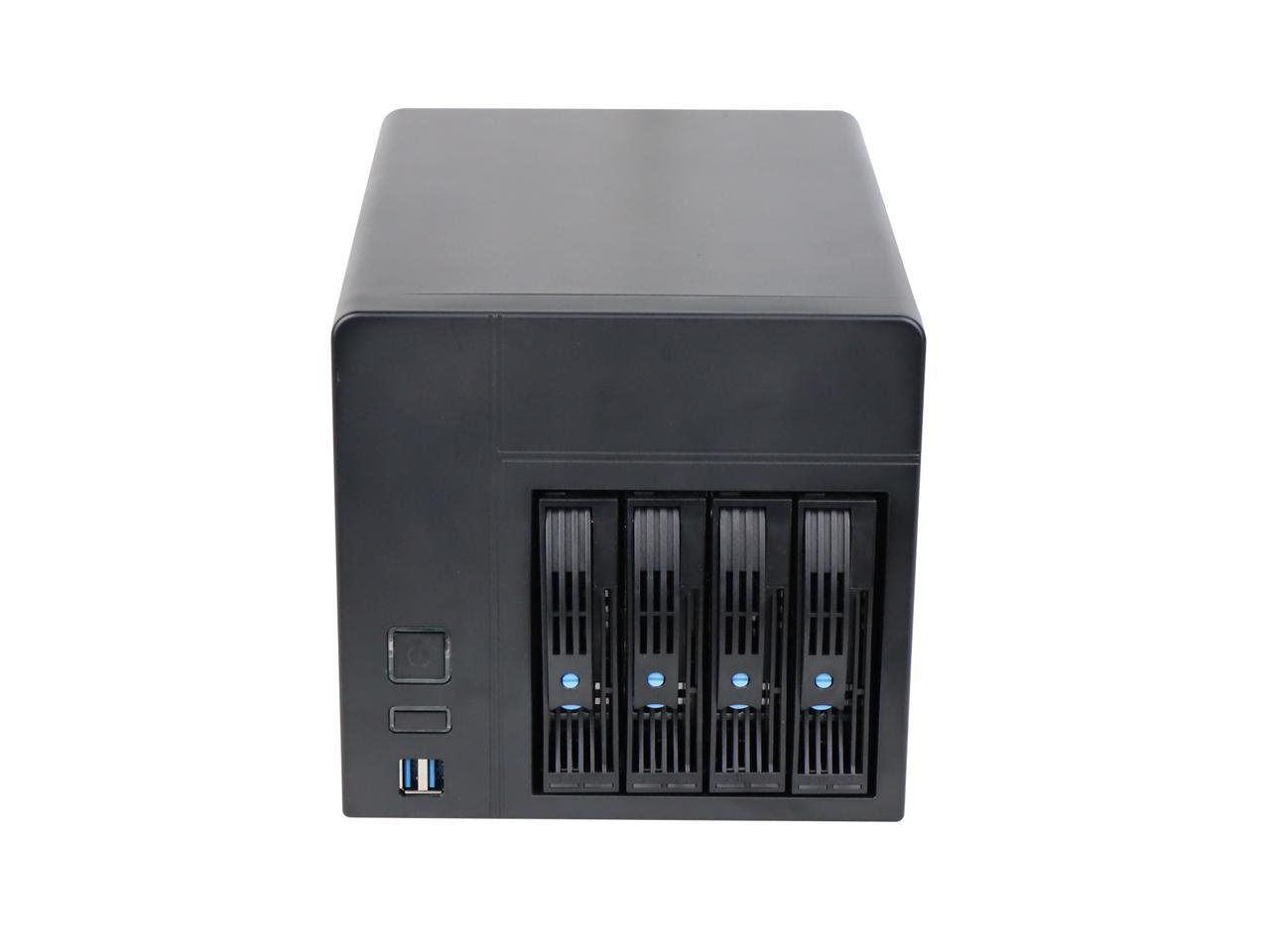 4bay NAS chassis ATX DIY hotswappable IPFS server mini miniitx