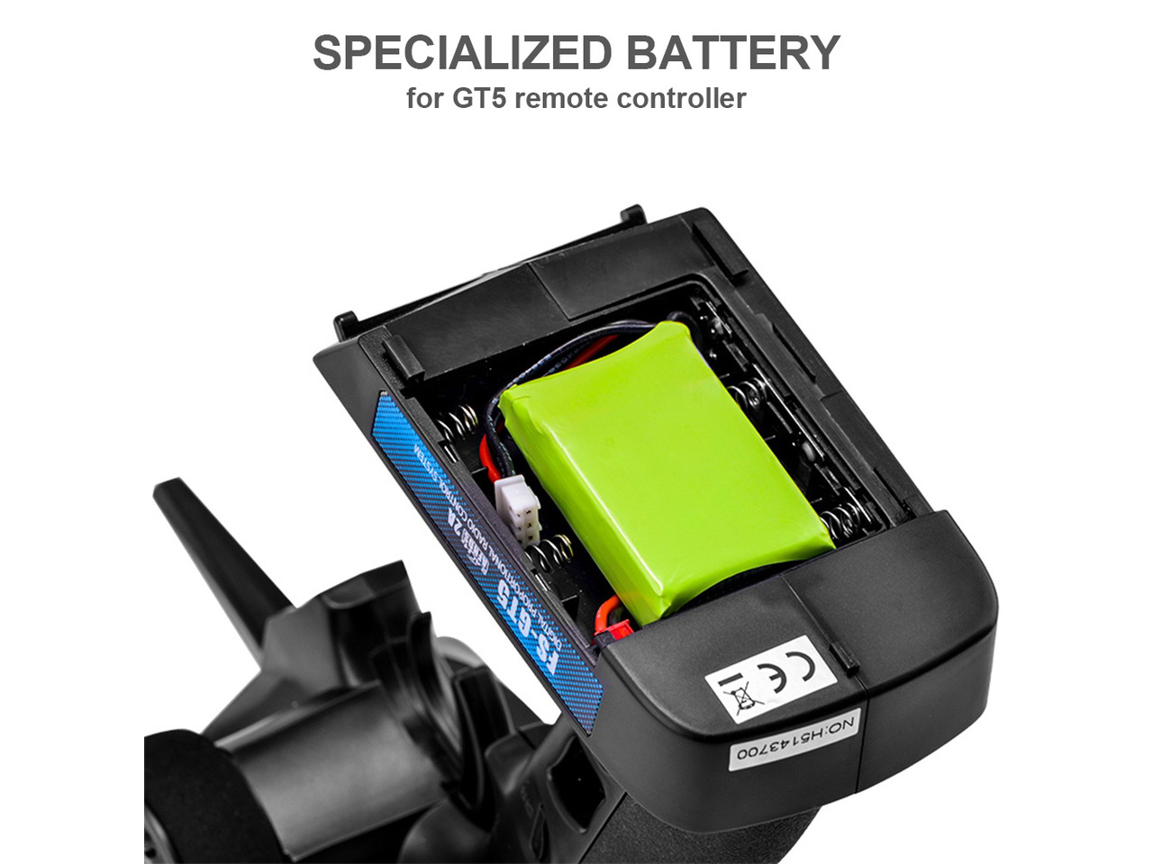 2S 7.4V 1500mAh Lipo Battery for FLYSKY FSGT5 Remote Controller