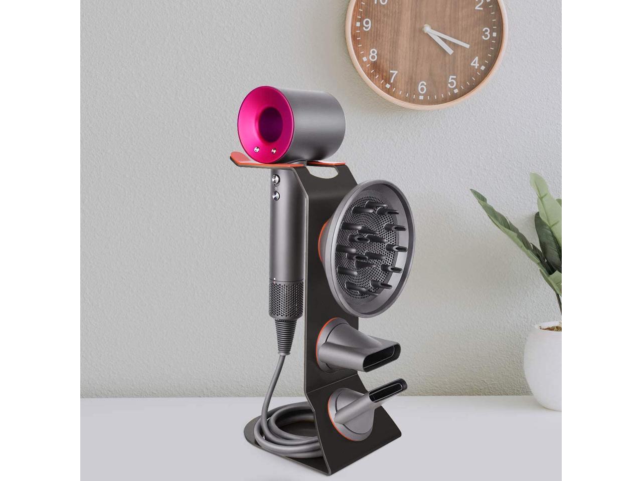 Hair Dryer Stand Holder New upgrade Protective Silicone Pad Design