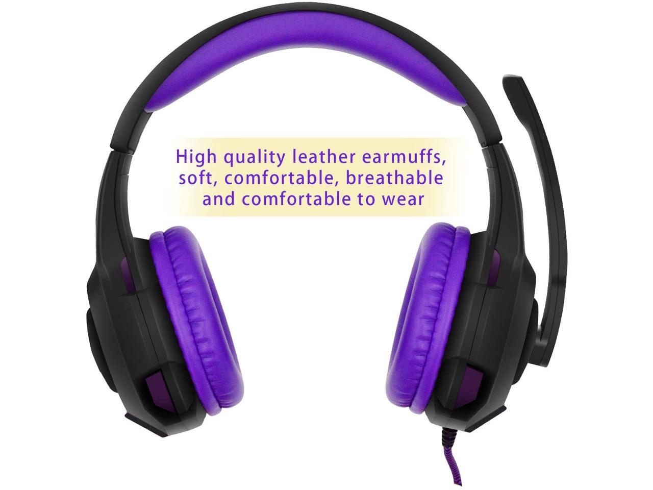 PC Gaming Headsets PS4 Headset for Xbox One AH68 Wired Stereo Over