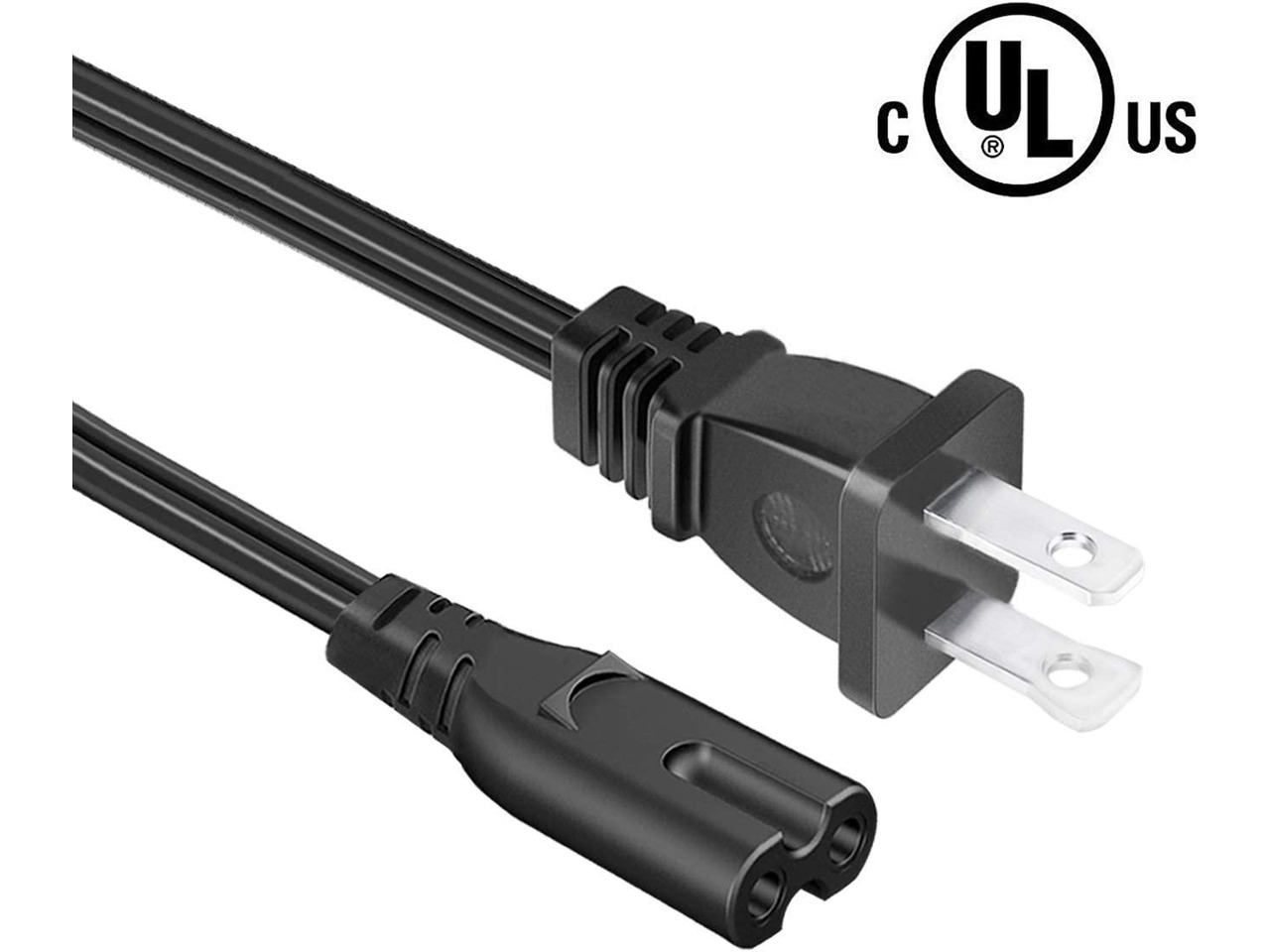 UL Listed 8.2ft 2 Prong Power Cord for Canon Pixma G3200 G4200 G4210