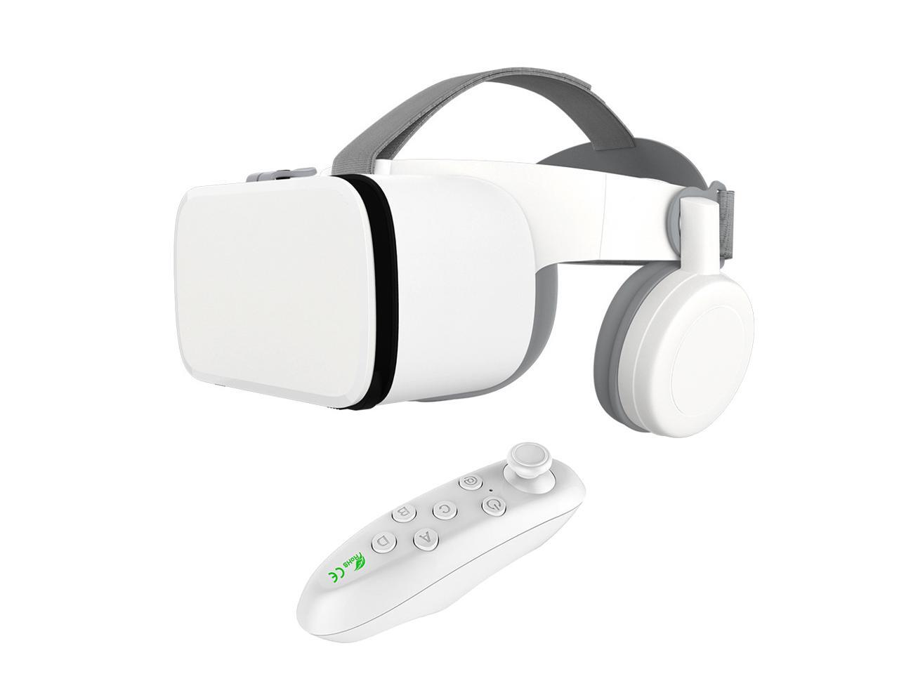 VR Headset Wireless Bluetooth Gaming VR Bundle with Headphone