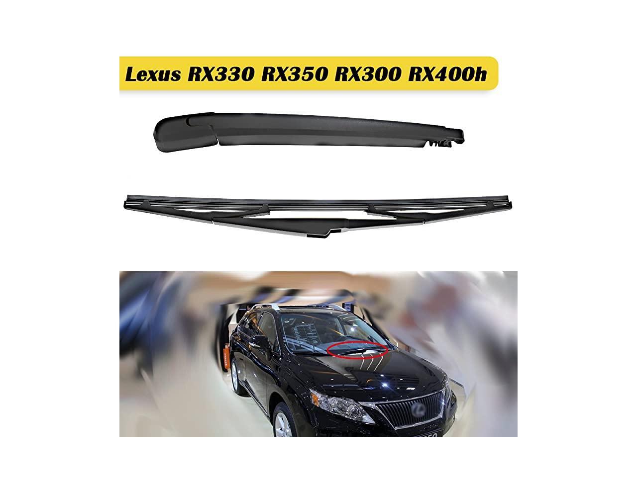 Window Windshield Wiper Arm & Blade Replacement for Lexus RX330 RX350