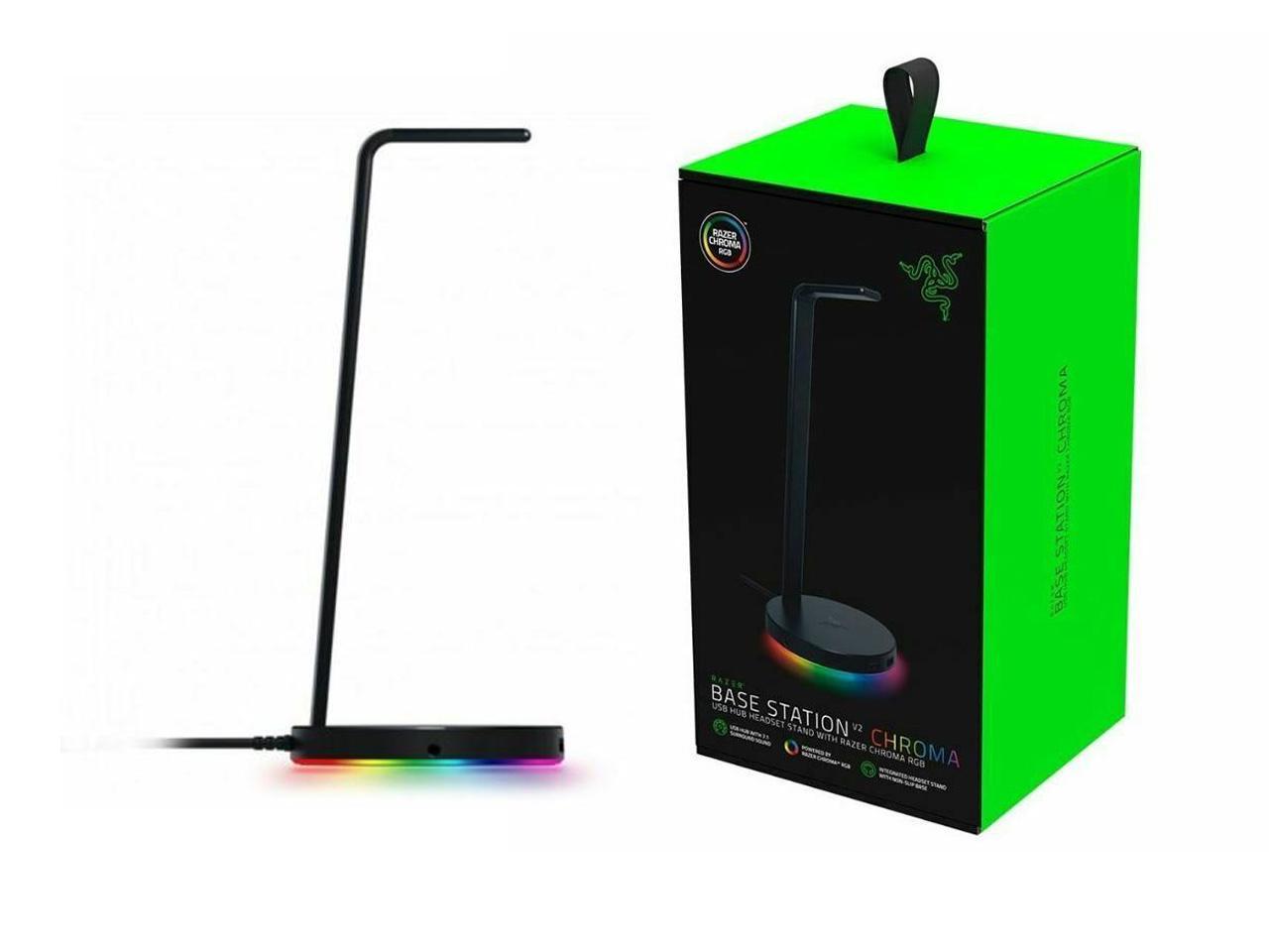 Razer Base Station V2 Chroma Headset Stand with USB Hub