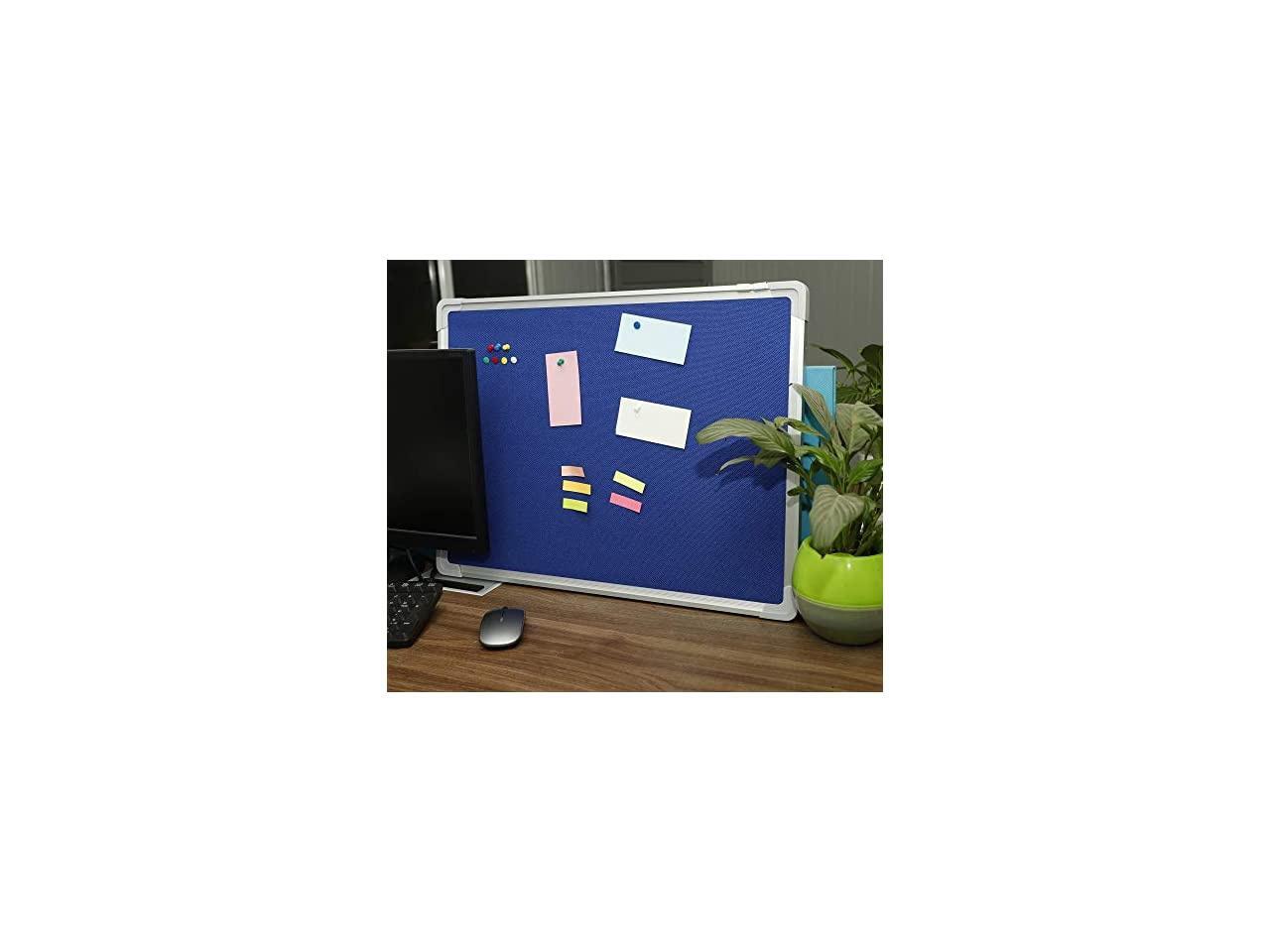 Bulletin Board Set Felt Tack Board 24 x 18quot with 10