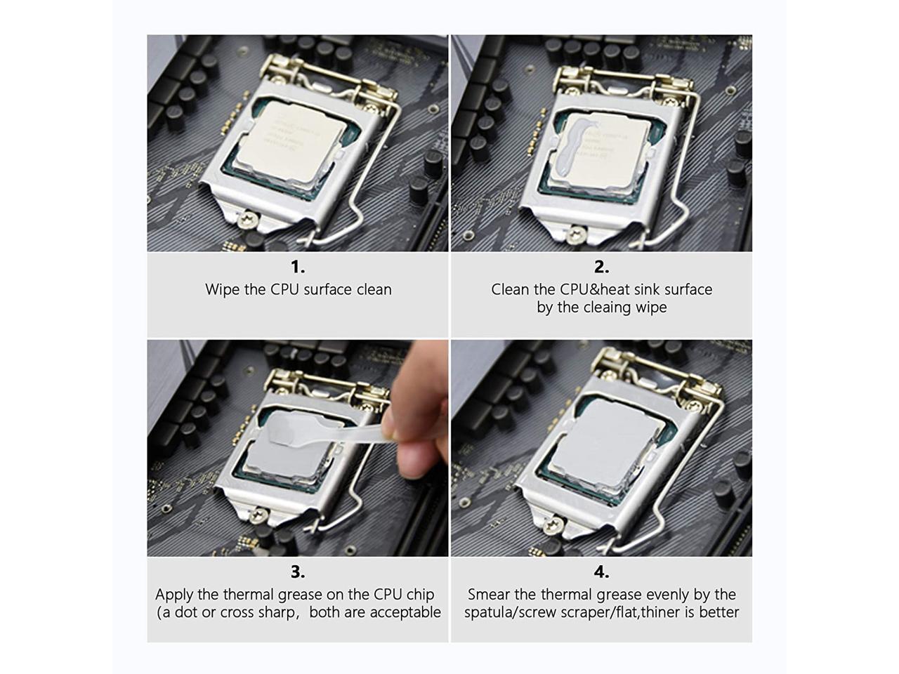 Thermal Paste SYY 4 Grams CPU Paste Thermal Compound Paste Heatsink for