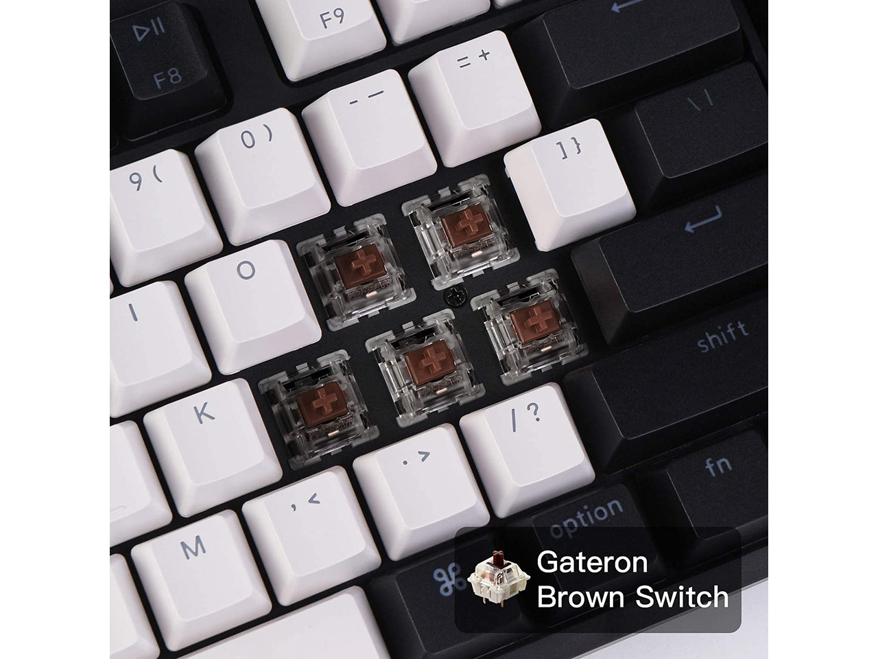 Keychron C1 Mac Layout Wired Mechanical Keyboard Gateron Brown Switch