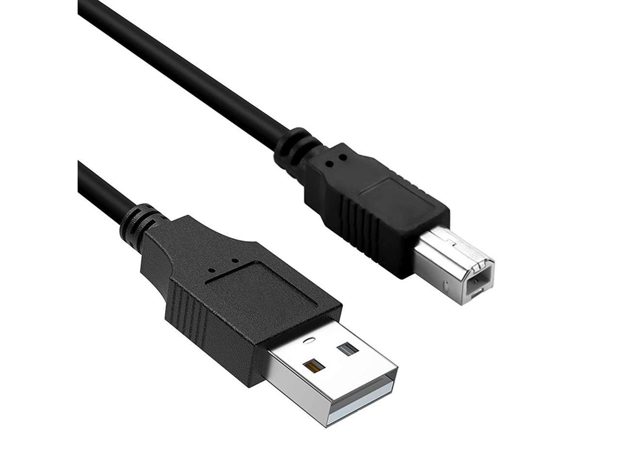 USB 2.0 Printer Charging Cable Compatible for Epson XP7100 6100 800