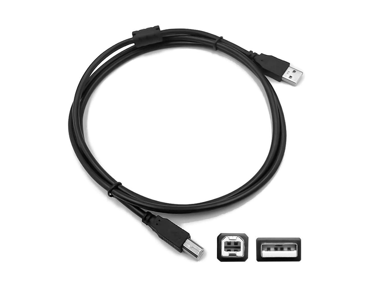 USB 2.0 Printer Charging Cable Compatible for Epson XP7100 6100 800