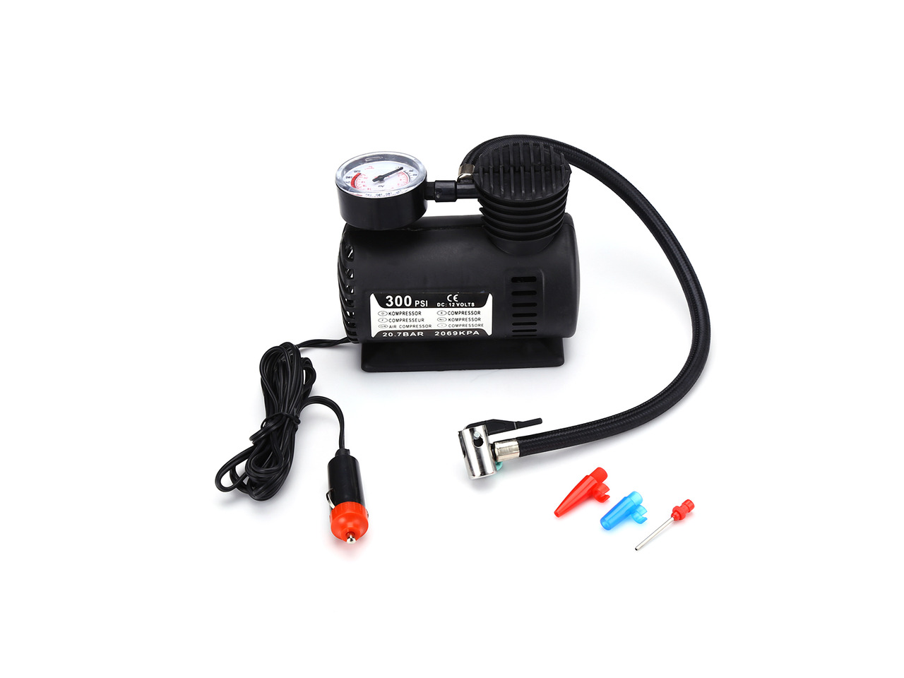 12V 300PSI Air Compressor Heavy Duty Powerful Car Tyre Electric Pump