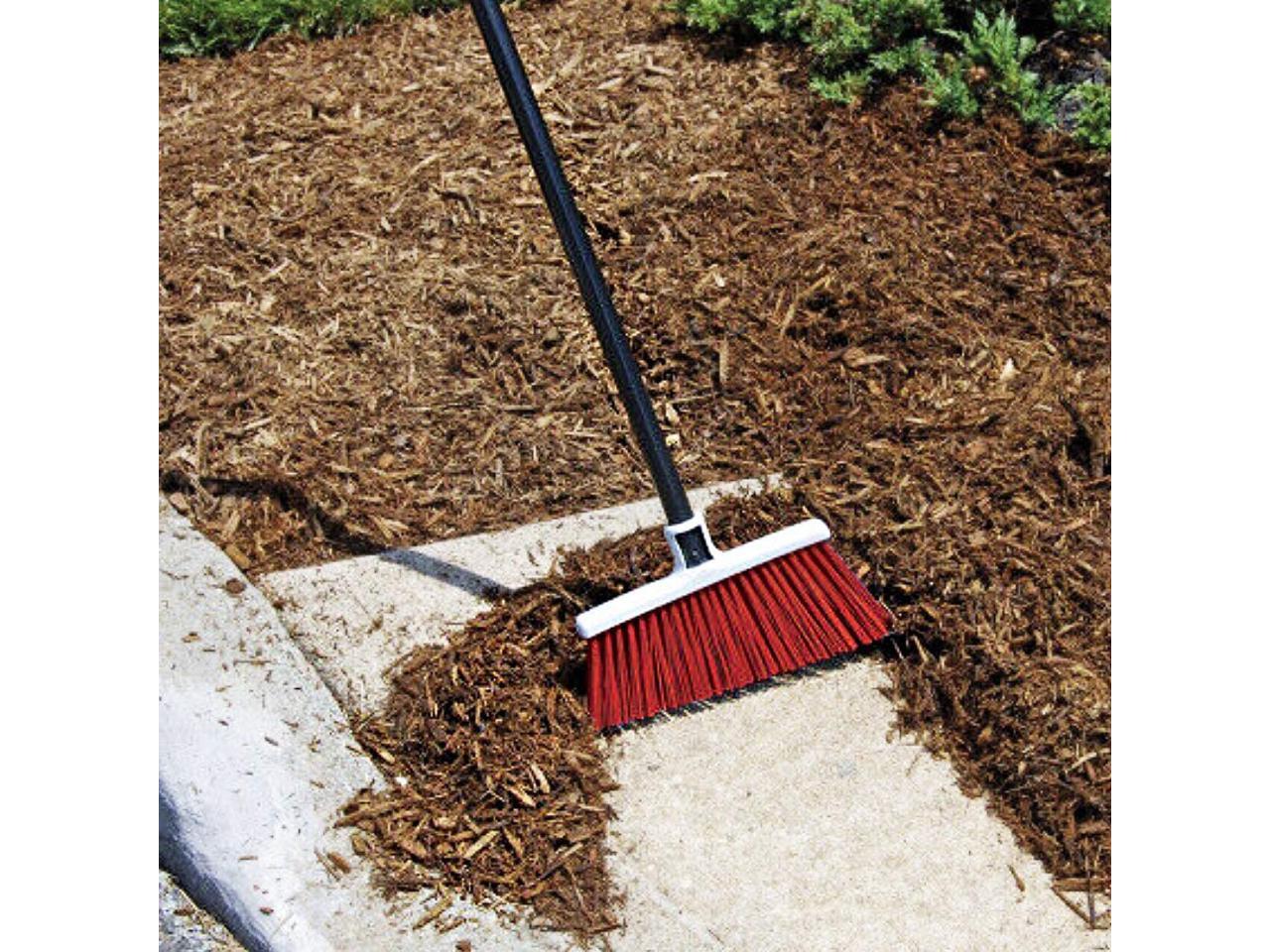 Quickie Angle Broom,Head and Handle,111/2",Red HAWA 7576ZQK