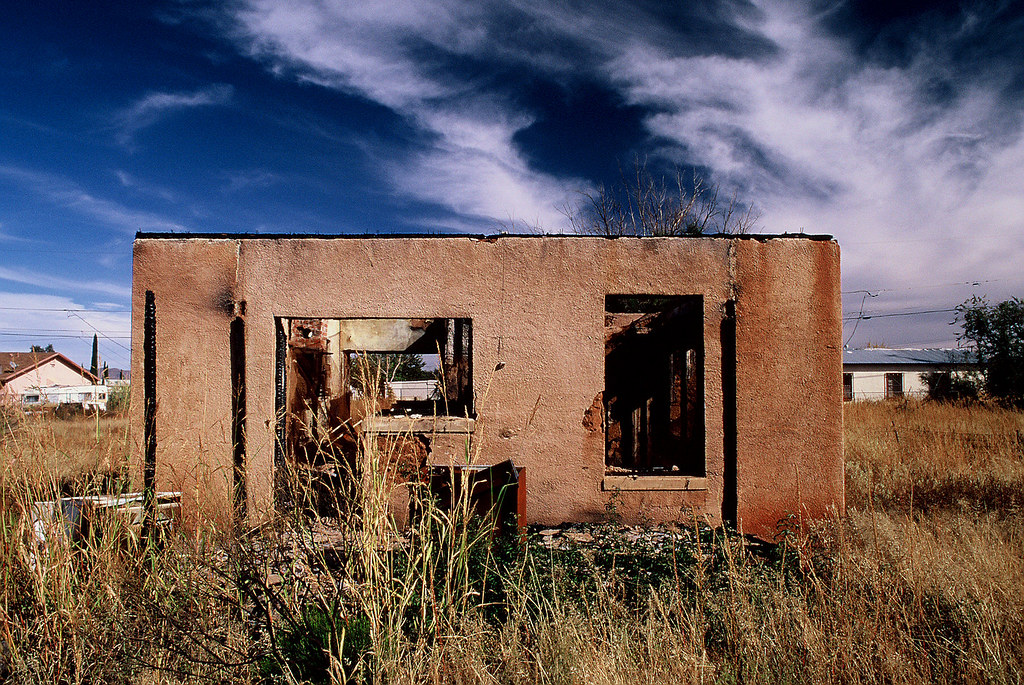 Abandoned Building, Naco Az Nikon F5, Nikkor 24mm, Fuji Ve… Flickr