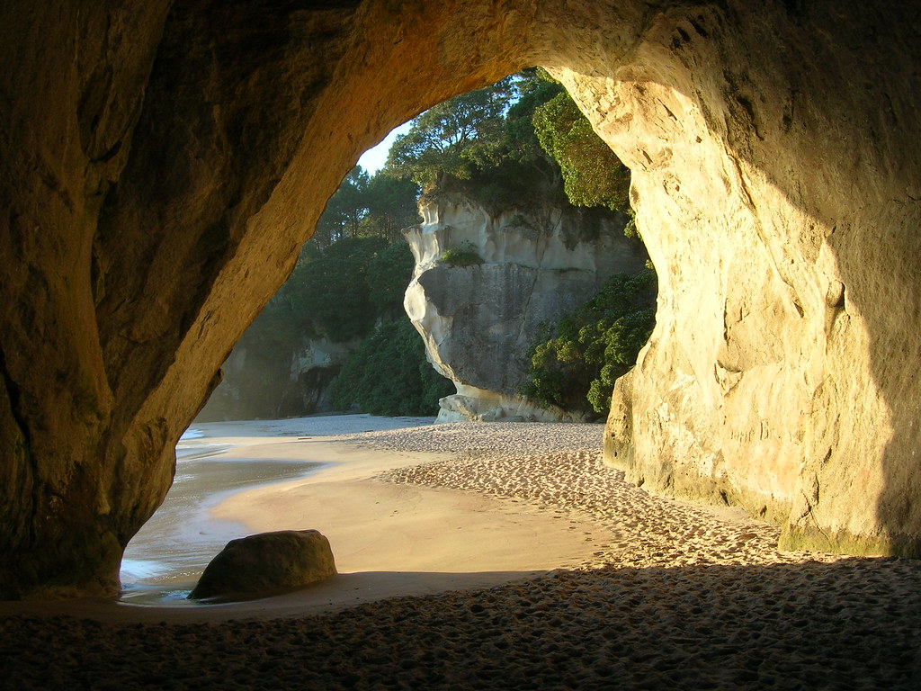 Cathedral Cove, Coromandel Peninsula, NZ On this early mor… Flickr