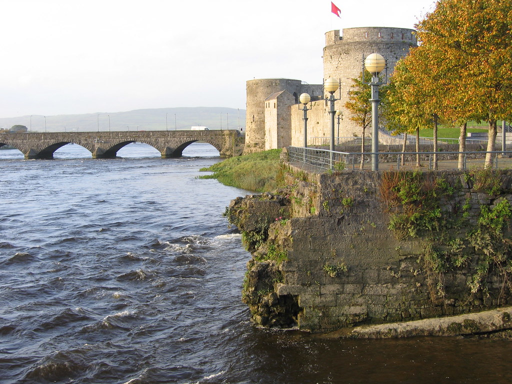 King John's Castle, Shannon River, Limerick Ireland Flickr