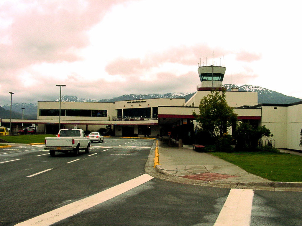 Juneau airport terminal An outside view of Juneau's airpor… Flickr
