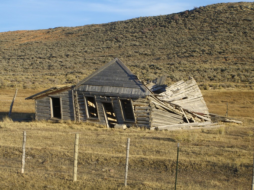 Piedmont Ghost Town The ghost town of Piedmont, WY used … Flickr