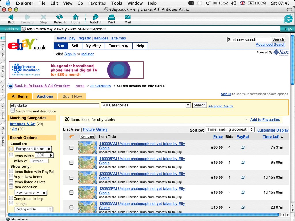 Ebay.co.uk Elly Clarke Flickr