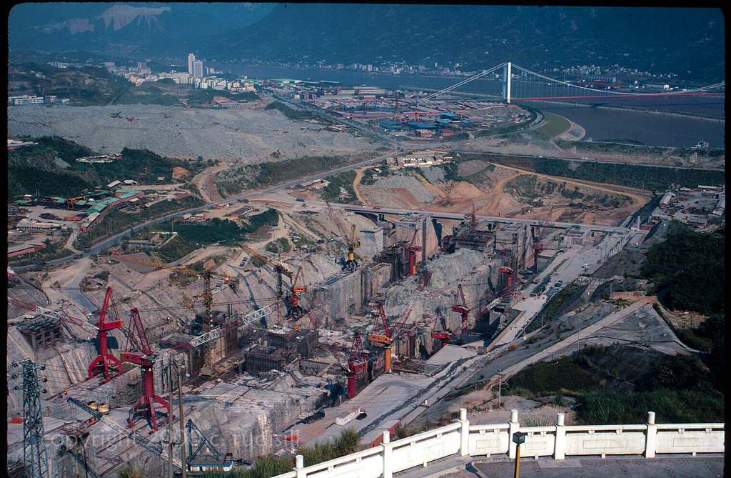 008 Three dam construction Lower locks under constr… Flickr