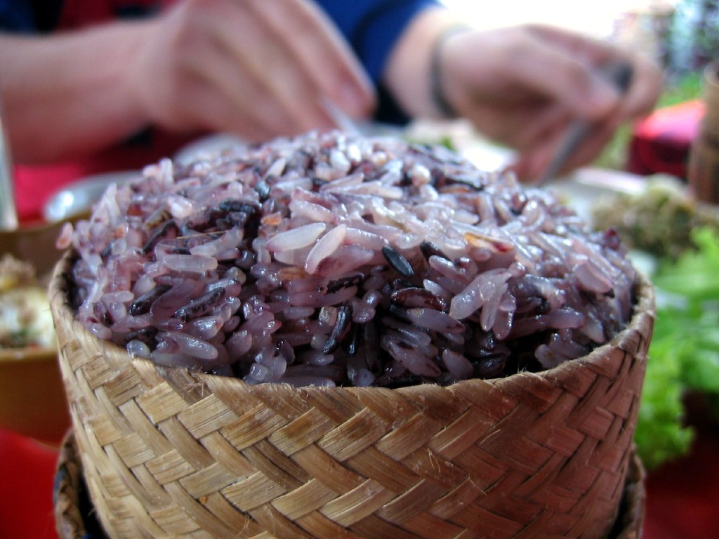 Purple sticky rice Alexandra Moss Flickr